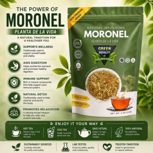 Green Royalty Moronel Herbal Tea Loose Leaf Infusion 5oz