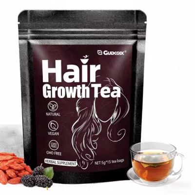 Hair Growth Herbal Tea Bags Natural Hair Wellness Botanical Blend 15 Teabags
