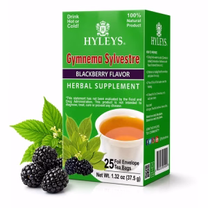 Hyleys Gymnema Sylvestre Tea Blood Sugar Support 25 Teabags