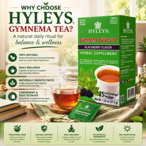 Hyleys Gymnema Sylvestre Tea Blood Sugar Support 25 Teabags