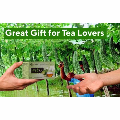 Jaaein Bitter Melon Tea Bags Herbal Tea 50 Count