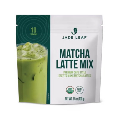 Jade Leaf Matcha Organic Latte Mix Powdered Tea 3.5 Oz