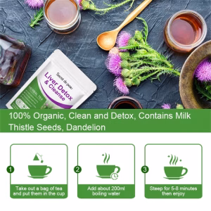 Liver Cleanse & Detox Tea with Milk Thistle 60 Bags