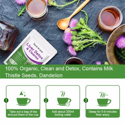 Liver Cleanse & Detox Tea with Milk Thistle 60 Bags