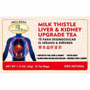 Milk Thistle Liver & Kidney Upgrade Tea 16 Tea Bags