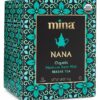Mina Nana Organic Moroccan Mint Herbal Tea 15 Biodegradable Sachets