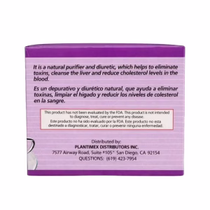 Natural Liver Support Tea Blend with Milk Thistle 20 Tea Bags