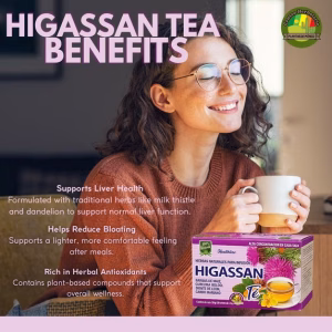 Natural Liver Support Tea Blend with Milk Thistle 20 Tea Bags