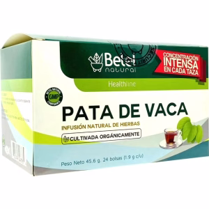 Organic Pata de Vaca Cows Foot Herb Tea Glucose Support 24 Tea Bags