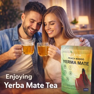 Organic Yerba Mate Tea Natural Energy & Focus Support 30 Servings