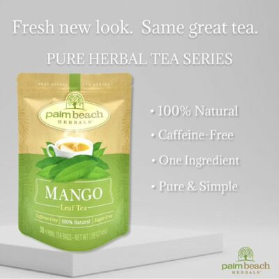 Palm Beach Herbals Mango Leaf Tea 30 Count Tea Bags