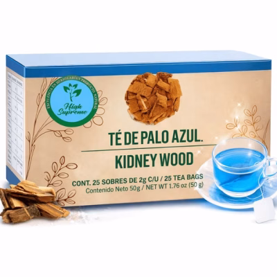 Palo Azul Herbal Tea 25 Tea Bags Kidneywood Blue Stick Infusion