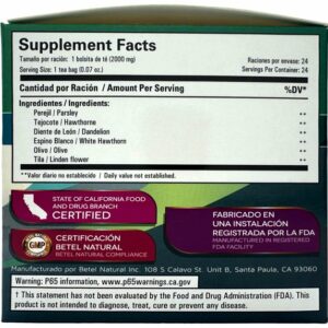 PresionBalance Tea by Betel Natural Healthy Support for Pressure 24 Tea Bags
