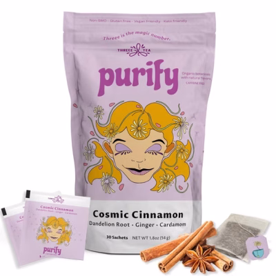 Purify Herbal Detox Tea Anti Inflammatory 30 Tea Bags