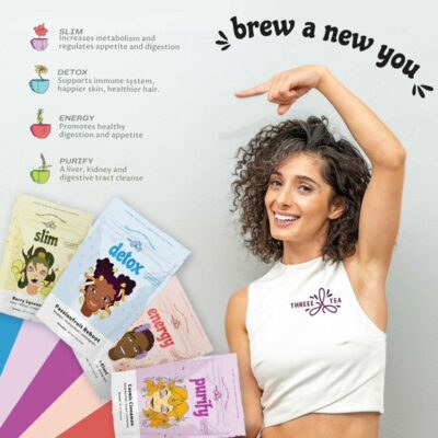 Purify Herbal Detox Tea Anti Inflammatory 30 Tea Bags