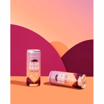 Relax Mixed Berry Caffeine-Free Bottled Tea 4 Pack