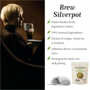 Silverpot Fennel and Peppermint 100 Round Tea Bags Fennel Seeds