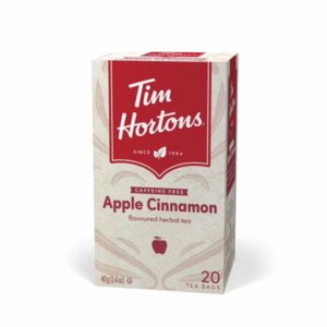 Tim Horton's Caffeine Free Herbal Tea Apple Cinnamon 20 Bags