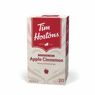 Tim Horton's Caffeine Free Herbal Tea Apple Cinnamon 20 Bags