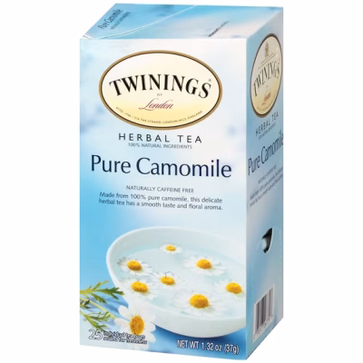 Twinings of London Pure Camomile Herbal Tea 25 Teabags
