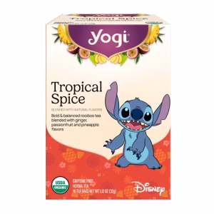 Yogi Tea Tropical Spice Organic Herbal 16 Tea Bags