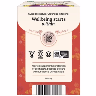 Yogi Tea Tropical Spice Organic Herbal 16 Tea Bags
