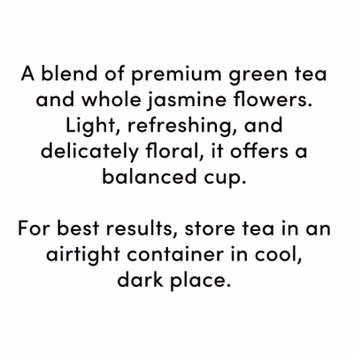 bettergoods Jasmine Green Tea Bags 20 Pyramid Sachets