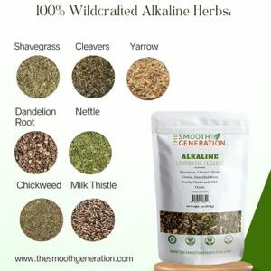 Alkaline Lymphatic Cleanse Tea Herbal Blend for Detox and Drainage 4 oz
