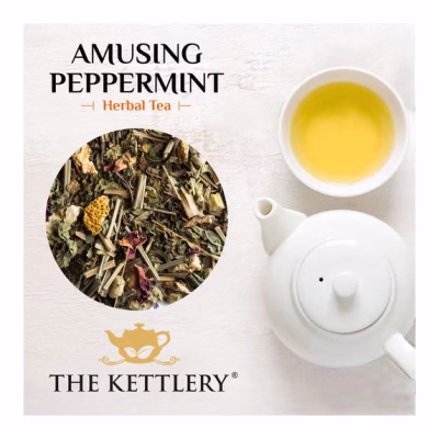 Amusing Peppermint Tea with Lemongrass Rose