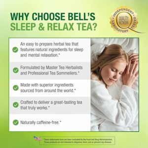 Bell Sleep & Relax Herbal Tea Valerian & Chamomile 20 Bags