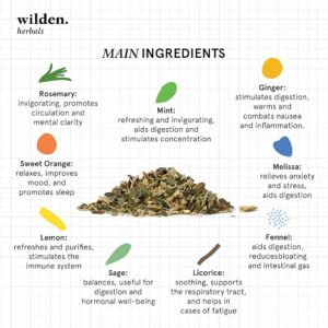 Bristot x Wilden.herbals Organic Herbal Tea 10 Teabags