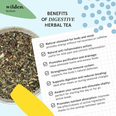 Bristot x Wilden.herbals Organic Herbal Tea 10 Teabags