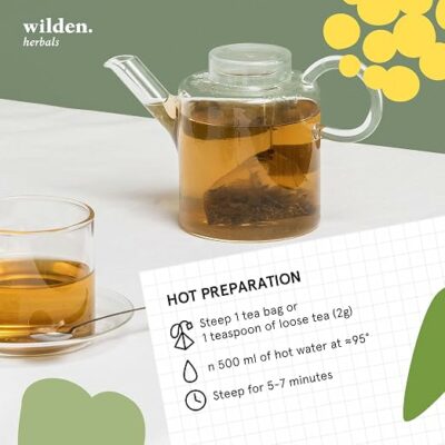 Bristot x Wilden.herbals Organic Herbal Tea 10 Teabags