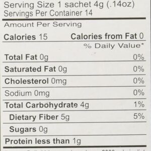 Caribbean Dreams Instant Ginger Tea Un-Sweetened 14 Sachets