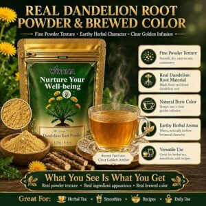 Dandelion Root Powder 125g 100% Natural & Pure Premium Herbal Tea