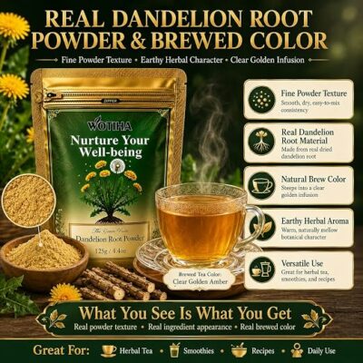 Dandelion Root Powder 125g 100% Natural & Pure Premium Herbal Tea
