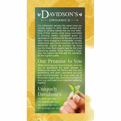 Davidsons Organics Tulsi Herbal Tea 25 Teabags