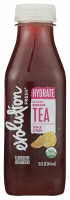 Evolution Fresh Organic Hydrate Triple Citrus Hibiscus Tea 15 FZ
