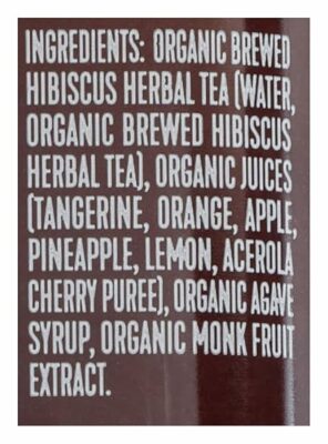 Evolution Fresh Organic Hydrate Triple Citrus Hibiscus Tea 15 FZ