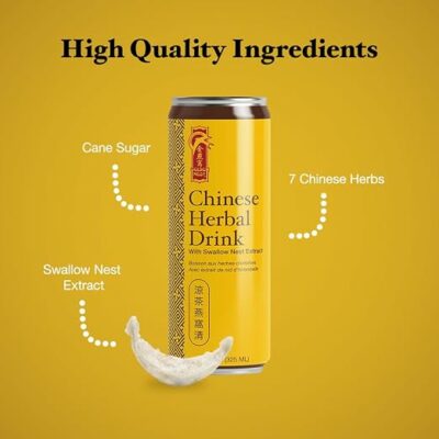 Golden Nest Herbal Tea Swallow Nest Extract 11 Fl Oz 12 Pack