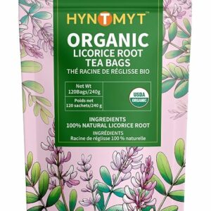 HYNTMYT Organic Licorice Root Tea Bags 120 Teabags