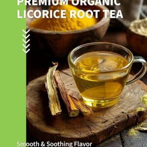 HYNTMYT Organic Licorice Root Tea Bags 120 Teabags