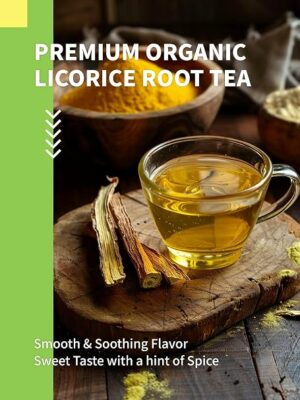 HYNTMYT Organic Licorice Root Tea Bags 120 Teabags