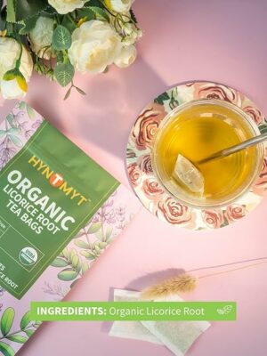 HYNTMYT Organic Licorice Root Tea Bags 120 Teabags
