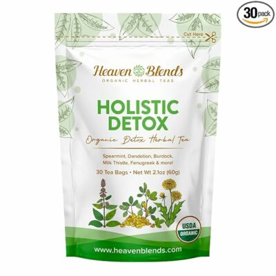 Heaven Blends Organic Holistic Detox Tea 30 Sachets
