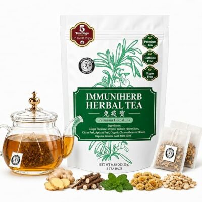 Herb Guru Herbal Tea Caffeine Free 5 Tea Bags