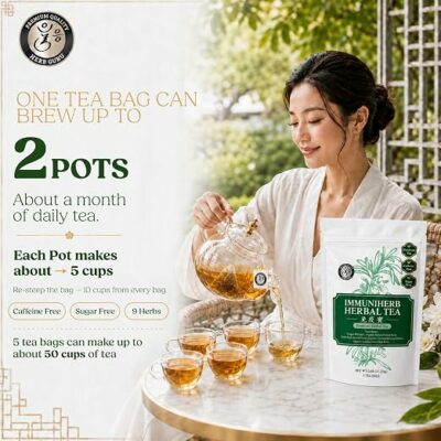 Herb Guru Herbal Tea Caffeine Free 5 Tea Bags