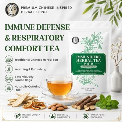 Herb Guru Herbal Tea Caffeine Free 5 Tea Bags