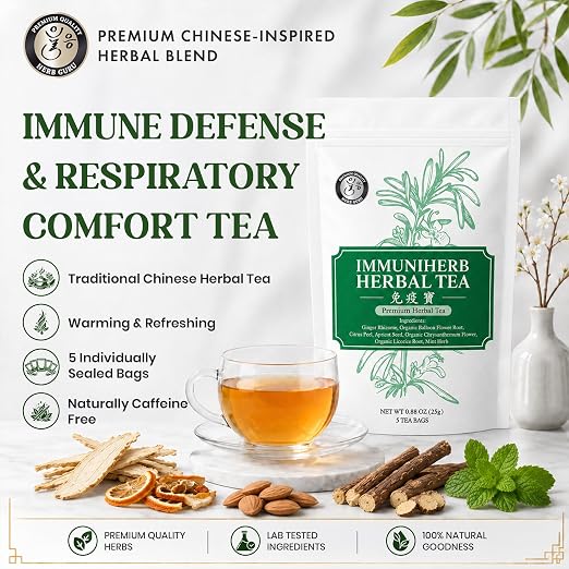Herb Guru Herbal Tea Caffeine Free 5 Tea Bags