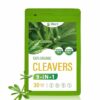 HerbOLITHIC 9 in 1 Cleavers Herb Lymphatic Drainage Organic 30 Tea Bags